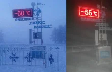 W Rosji zimniej niż w zamrażalniku. Minus 55 stopni i olbrzymie zaspy