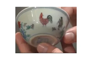 Rekordowa kwota za porcelanową filiżankę (WIDEO)