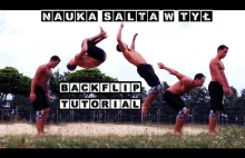 Nauka salta w tył | Backflip tutorial