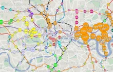 Mapa języków na stacjach metra w Londynie [ang z obrazkami]