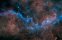 Chmura gazów i pyłów, które staną się gwiazdami