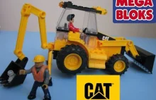 Stop klatka - Koparka z zestawu Mega Bloks Cat® Road Building Unit 97805