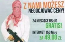 Reklamują się wizerunkiem terrorysty