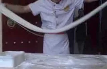 Chiński kucharz w akcji