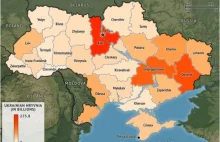 Najbogatsze regiony Ukrainy
