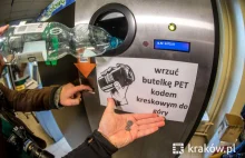 Maszyna skupująca butelki plastikowe i puszki na terenie Miasto Jastrzębie-Zdrój