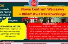 Kłamstwa ratusza: bredzą o "modernizacji" Jana Pawła, a chodzi o zwężenie!