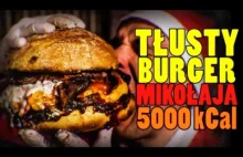 TŁUSTY BURGER MIKOŁAJA 5000kCAL #BOCZEK | Michał Dobosz GRILL360