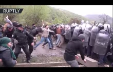 Georgians attack police with sticks and stones in Pankisi Gorge over...