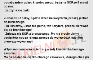 Dlaczego ludzie umierają w karetkach?