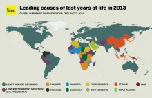 Główne przyczyny śmierci młodych ludzi na świecie