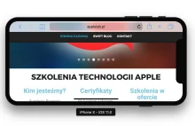 Co zrobisz, żeby iPhone X dobrze wyświetlił Twoją stronę?