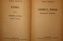 Roman Dmowski: Niemcy, Rosja i kwestia polska