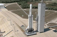 Start rakiety Falcon Heavy przełożono na przyszły rok