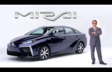 Toyota Mirai prdukcyjna wersja samochodu na wodór