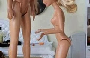 Plastikowe Love Story Kena i Barbie