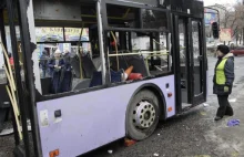 Unia chce śledztwa w sprawie ataku na przystanek w Doniecku