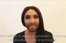 Conchita Wurst z wiadomością dla Polaków