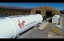 Virgin Hyperloop One - prezentacja kapsuły