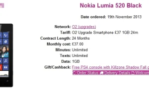 Przedłużanie kontraktu na telefon w UK. Przykładowa oferta.