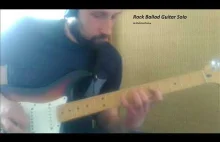 Rock Ballad Guitar Solo