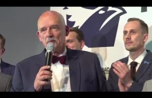 Janusz KORWIN Mikke, Grzegorz Braun, Liroy Prezentacja NAZWY i LOGA...