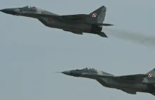 Polskie MIG-29 poderwały się w reakcji na rosyjskie myśliwce