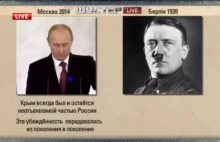 Putin pożyczył sobie mowę aneksyjną od Hitlera