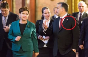 Co miał Viktor Orban w klapie marynarki? Miły gest dla Polaków!