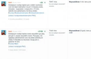 Użytkownik @hexii dodaje fejkowe #rozdajo, moderacja nie reaguje.