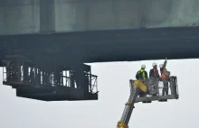 Wiceprezydent Warszawy: most na razie został wyłączony z ruchu
