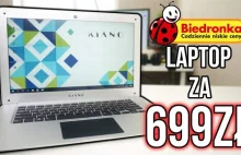 Test Laptopa z BIEDRONKI za 699zł - Kiano SlimNote 14,1+