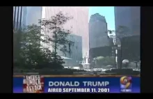 Donald Trump o 9/11. Wyglądało to jakby mieli nie tylko samoloty ale bomby..