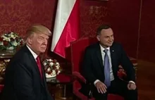 Donald Trump w Polsce. Spotkanie "w cztery oczy"