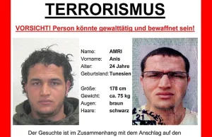 Zamach w Berlinie. Oficjalnie: zamachowiec Anis Amri zginął w strzelaninie...
