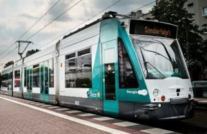 W Niemczech pojawił się pierwszy autonomiczny tramwaj. Zobaczcie jak działa