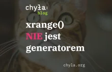 xrange() nie jest generatorem