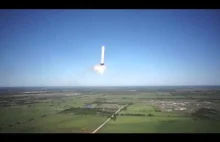 SpaceX Grasshopper wzlatuje na 250m, zawisa w powietrzu a następnie ląduje