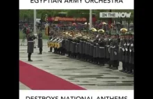 Egipska orkiestra vs hymny państwowe
