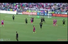 Super gol Lewandowskiego w meczu Bayernu z gwiazdami amerykańskiej ligi MLS