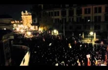 Ogrom manifestacji antyimigracyjnej Pegida Drezno w filmie poklatkowym.