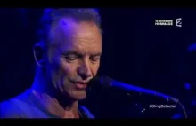 Pierwszy koncert w klubie Bataclan w 1 rocznice zamachów - Sting