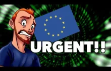UE chce wprowadzić wszechobecną cenzurę i "monitorong" internetu.