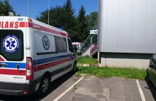 Protest ratowników medycznych w Krakowie -