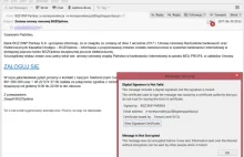 Kilka przykładów bardzo niebezpiecznych wiadomości email