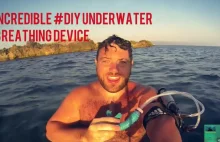 Jak Zrobić Aparat do Oddychania Pod Wodą - [VIDEO]