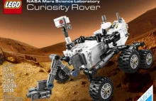 Zestaw LEGO Łazik Curiosity dostępny od 2014 r.