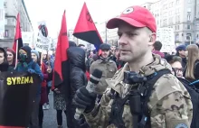 Jaok z pyta.pl zaatakowany przez Antifę na Marszu Kobiet