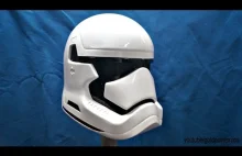 making the Star wars episode 7; the force awakens stormtrooper helmet...