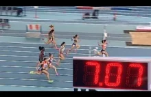 Ewa Swoboda wyrównała rekord świata na 60m 7:07 sekund